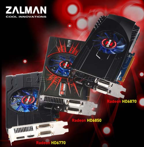 Zalman разродилась "Радиками": HD6870-H, HD6850-H и HD6770-H